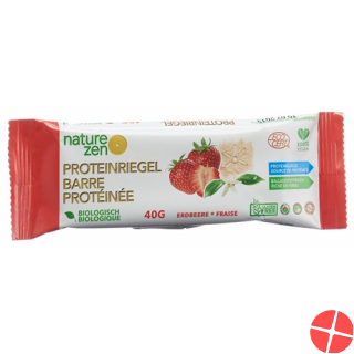 Nature Zen Bio-Proteinriegel Erdbeeren 40g