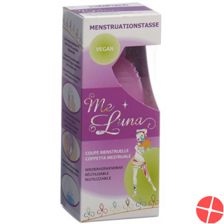 Me Luna Menstrual Cup Soft S Ball Pink