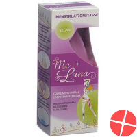 Me Luna Menstrual Cup Soft L Ball Pink