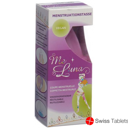 Me Luna Menstrual Cup Soft L Ball Pink buy online