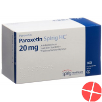 Paroxetin Spirig HC Filmtabletten 20mg 10 Stück