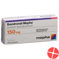 Ibandronat Mepha 150mg Monatstabletten 3 Stück