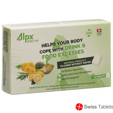 Alpx Stay Fit Tabletten 10 Stück buy online