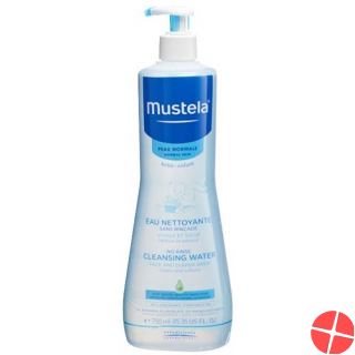 Mustela Reinigungsfluid ohne Abspülen Normale Haut Dispenser 750ml
