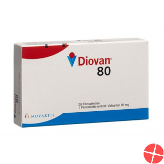 Diovan Filmtabletten 80mg 98 Stück