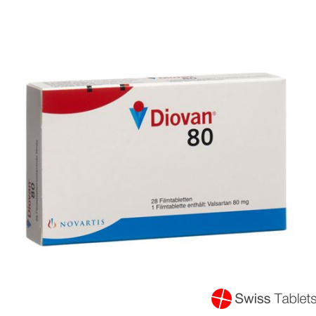 Diovan Filmtabletten 80mg 98 Stück buy online