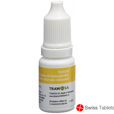 Trawosa Taste Drops Zitrone Flasche 10ml buy online