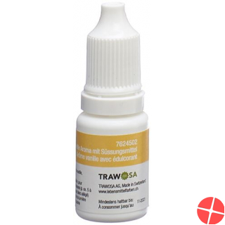 Trawosa Taste Drops Vanille Flasche 10ml
