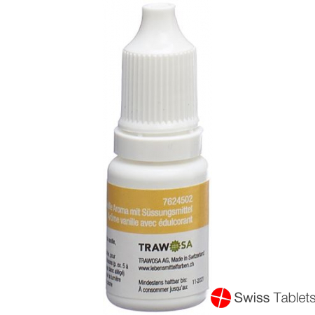 Trawosa Taste Drops Vanille Flasche 10ml buy online