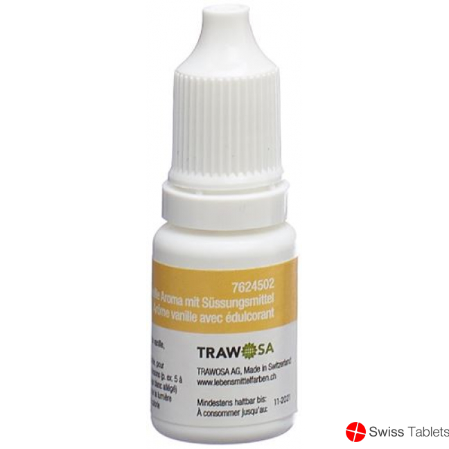 Trawosa Taste Drops Vanille Flasche 10ml buy online