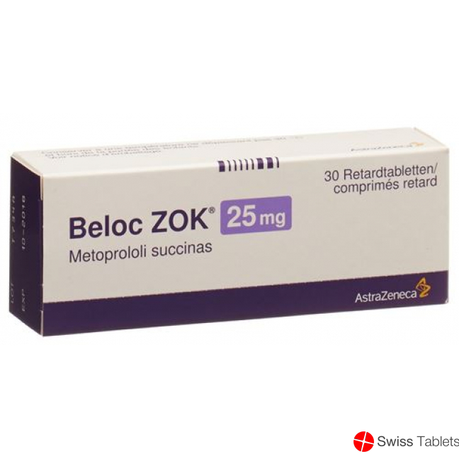 Beloc Zok 25 Retard Tabletten 25mg 100 Stück buy online