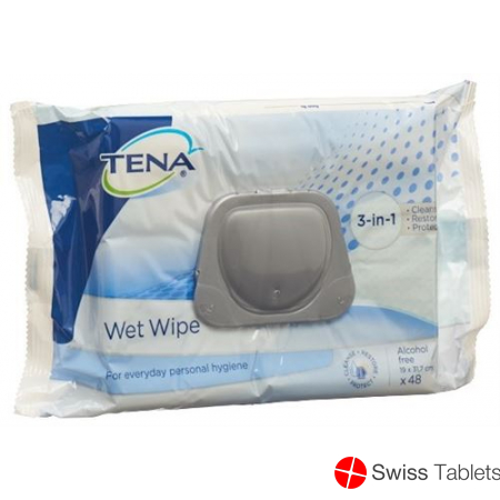 Tena Wet Wipes 12 Karton 48 Stück buy online