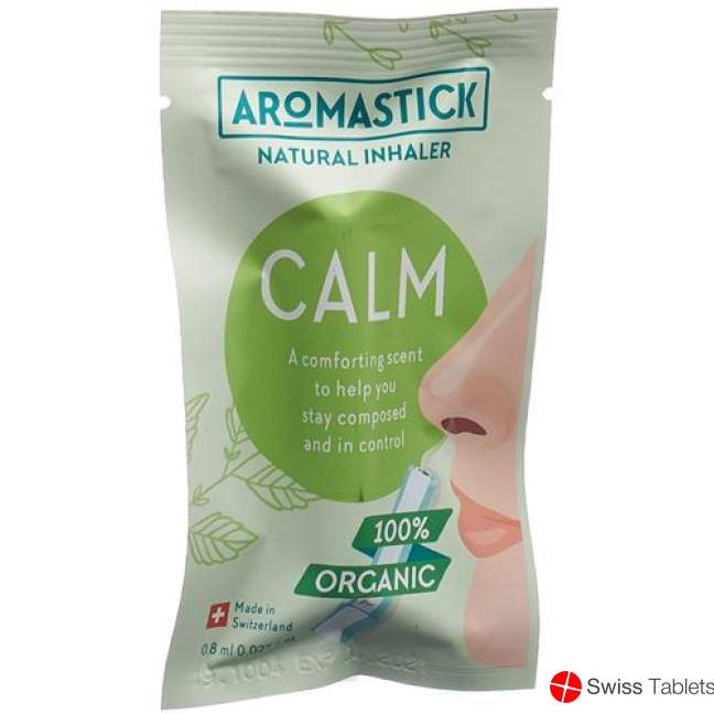 Aromastick Fragrance pen 100% organic calm buy online