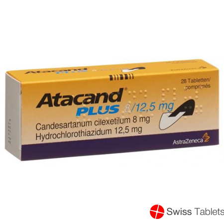 Atacand Plus Tabletten 8/12.5mg 98 Stück buy online