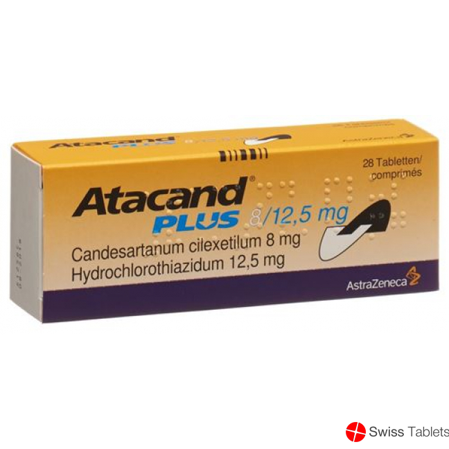 Atacand Plus Tabletten 8/12.5mg 98 Stück buy online