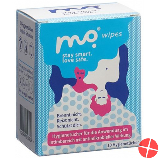 Mo Foam Intimhygiene Wipes 10 Stück