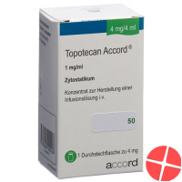 Topotecan Accord Infusionskonzentrat 4mg/4ml Durchstechflasche 5 Stück