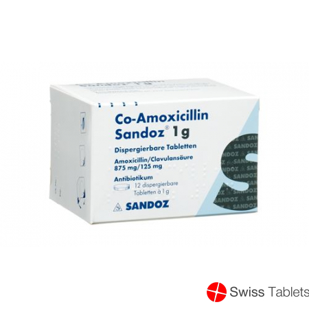 Co-amoxicillin Sandoz Disp Tabletten 1g 20 Stück buy online
