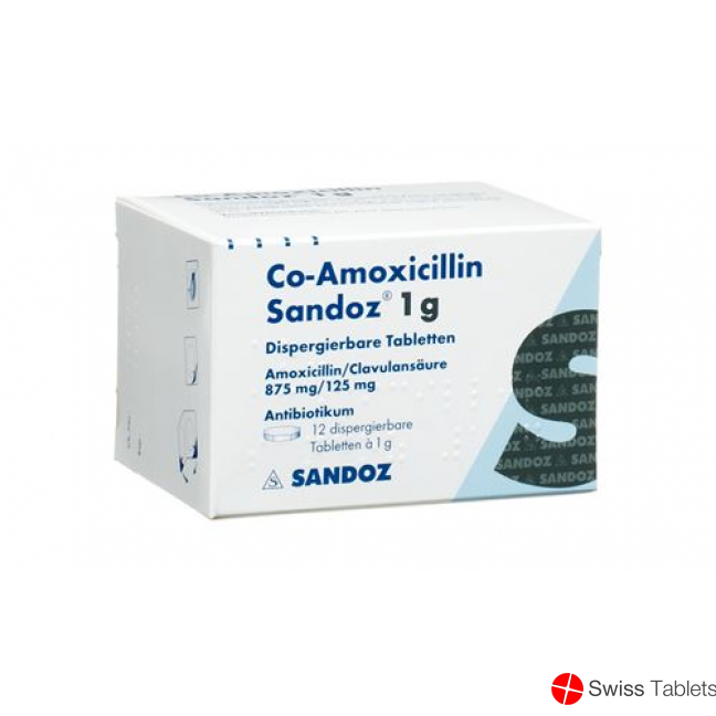 Co-amoxicillin Sandoz Disp Tabletten 1g 20 Stück buy online
