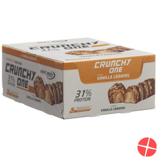 Best Body Crunchy One Bar Vanilla Caram 15x 51g