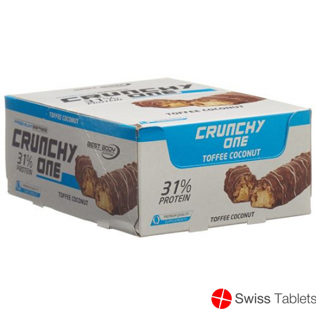 Best Body Crunchy One Bar Toffee Coconut 15x 51g buy online