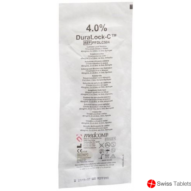 Duralock-c Pre-Filled Syrin 4% 2x2.5ml Set 30 Stück buy online