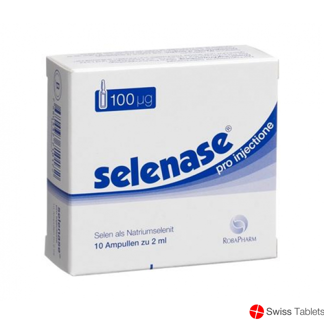 Selenase Pro Inject Injektionslösung 100mcg 50 Ampullen 2ml buy online