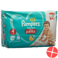 Pampers Baby Dry Pants Grösse 4 9-15kg Max Spar 41 Stück