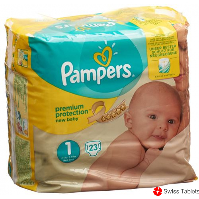 Pampers Prem Prot Grösse 1 2-5kg Nb Tragepack 26 Stück buy online