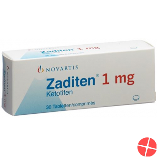 Zaditen Tabletten 1mg 100 Stück