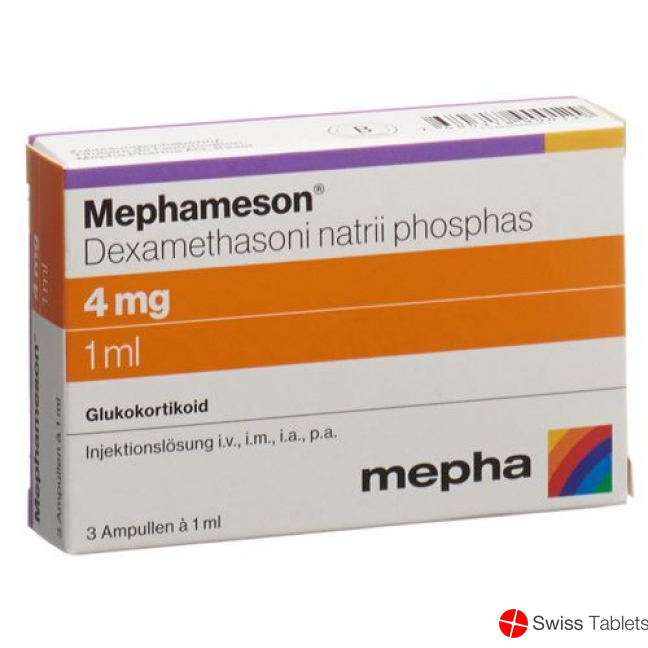 Mephameson Injektionslösung 4mg/ml 50 Ampullen 1ml buy online