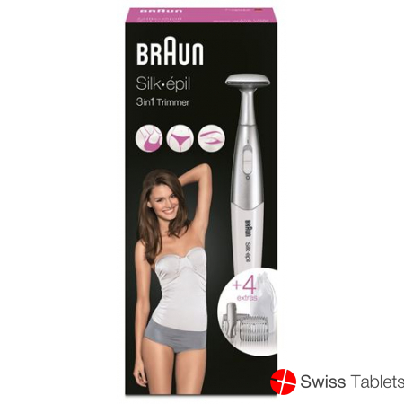 Braun Silk-Epil Bikini Styler Fg 1100 White buy online