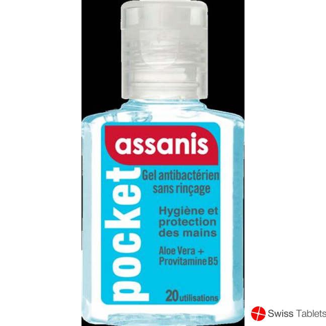 Assanis Gel Antibakteriell Flasche 60ml buy online