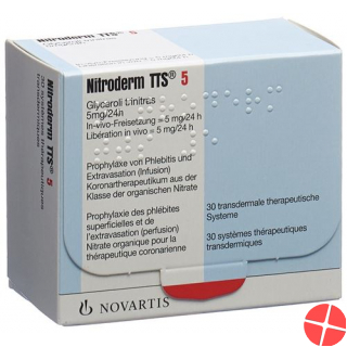Nitroderm Tts 5 Mg/24h 10 Stück