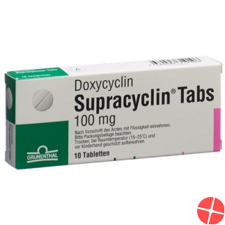 Supracyclin Tabs Tabletten 100mg 20 Stück