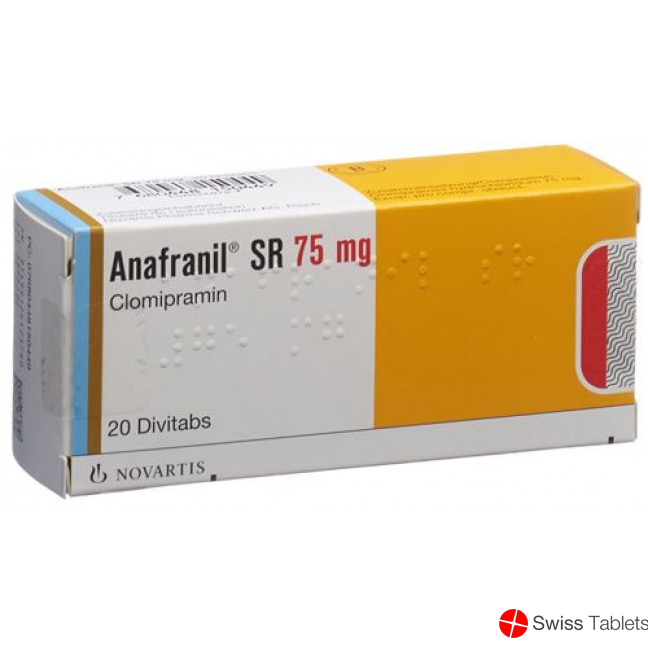 Anafranil Sr 75 Divitabs 75mg 100 Stück buy online Anafranil Sr 75 Divitabs 75mg 100 Stück buy online