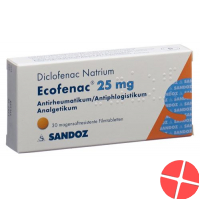 Ecofenac Filmtabletten 25mg 100 Stück
