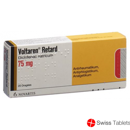 Voltaren 75mg 100 Retard-Dragées buy online