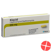 Klacid Filmtabletten 250mg 70 Stück