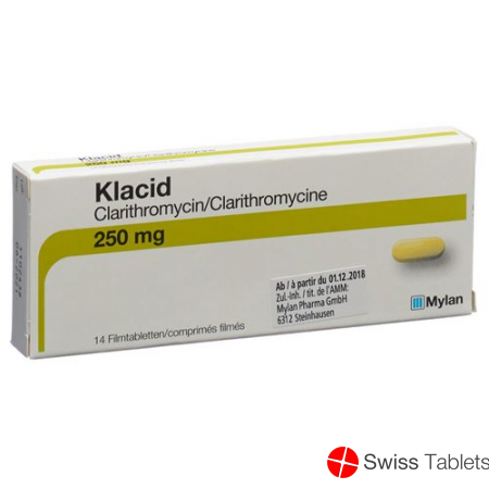 Klacid Filmtabletten 250mg 70 Stück buy online