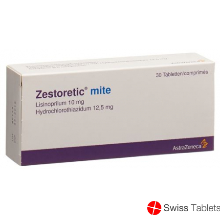 Zestoretic Mite 10/12.5 100 Tabletten buy online