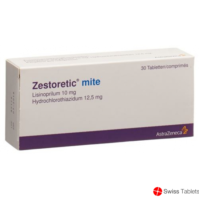 Zestoretic Mite 10/12.5 100 Tabletten buy online