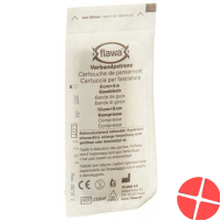 Flawa bandage cartridge 8x10cm+8cmx4m sterile