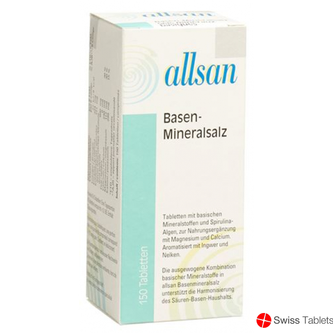 Allsan Basen Mineralsalz 300 Tabletten buy online