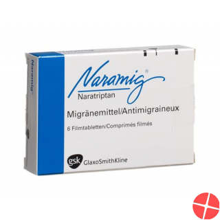 Naramig Tabletten 2.5mg 12 Stück Naramig Tabletten 2.5mg 12 Stück