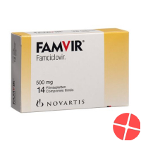 Famvir Tabletten 500mg 30 Stück