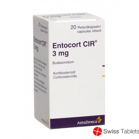 Entocort CIR Retard Kapseln 3mg 100 Stück buy online