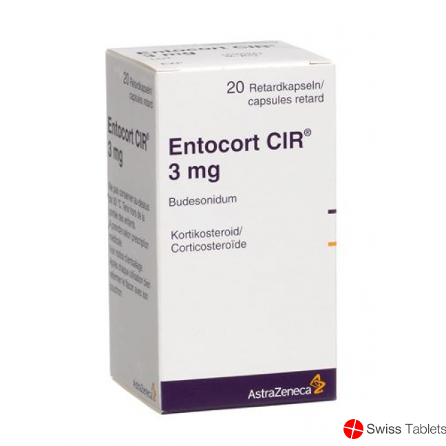 Entocort CIR Retard Kapseln 3mg 100 Stück buy online