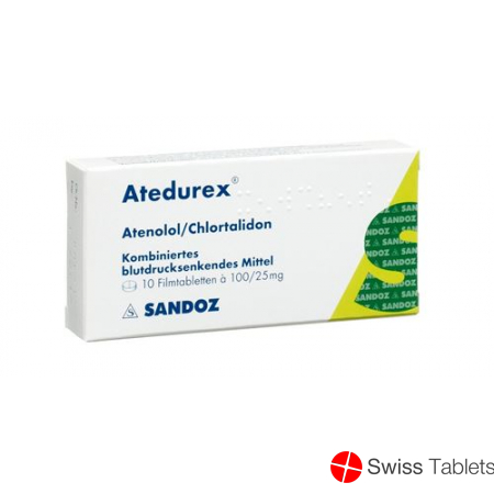 Atedurex Filmtabletten 100/25 100 Stück buy online