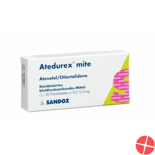 Atedurex Mite Filmtabletten 50/12.5 100 Stück